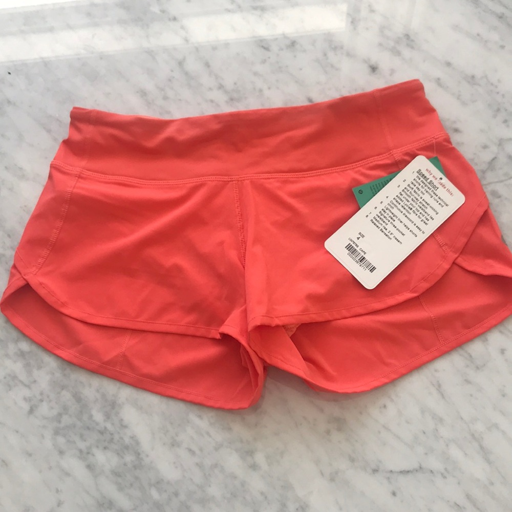 Lululemon speed shorts